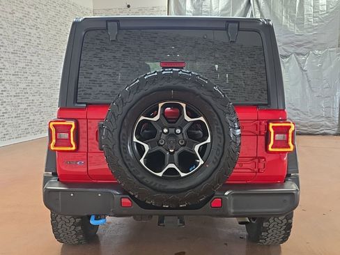 Used 2022 Jeep Wrangler Unlimited Rubicon 4xe w/ Cold Weather Group image 5