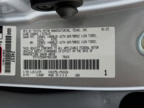 Used 2023 Toyota Tundra Capstone image 33