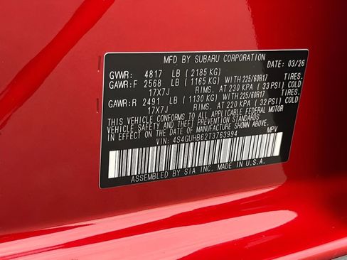 New 2026 Subaru Crosstrek 2.5i AWD/4WD image 22