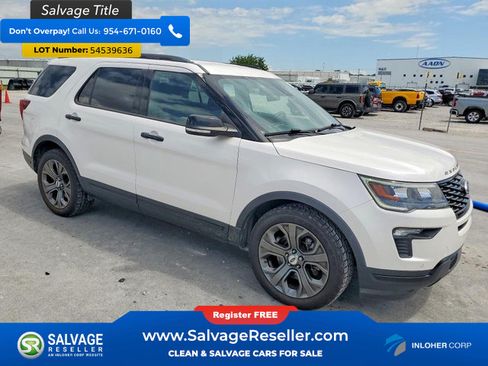 Used 2018 Ford Explorer Sport w/ Equipment Group 401A AWD/4WD image 5