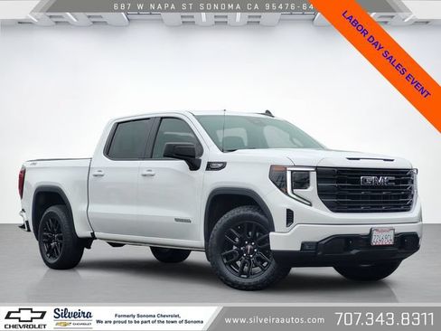 Used 2022 GMC Sierra 1500 Elevation w/ LPO, Elevation Black Package AWD/4WD image 1