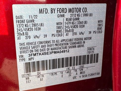 Certified 2023 Ford Mustang Mach-E GT AWD/4WD image 8