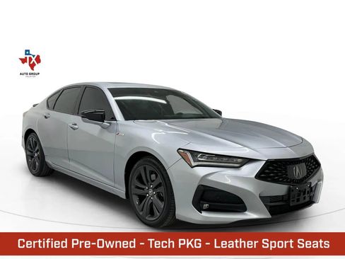 Used 2023 Acura TLX SH-AWD w/ A-SPEC Pkg image 1