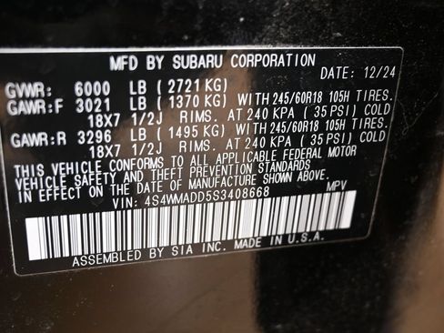 Used 2025 Subaru Ascent Premium AWD/4WD image 40