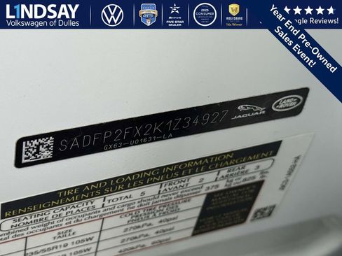 Used 2019 Jaguar E-PACE SE image 29