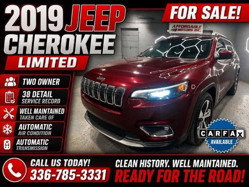 Used 2019 Jeep Cherokee Limited FWD image 1