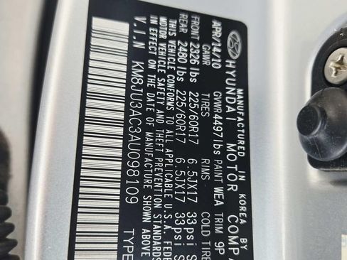 Used 2010 Hyundai Tucson GLS w/ Popular Equipment Pkg 2 FWD image 32
