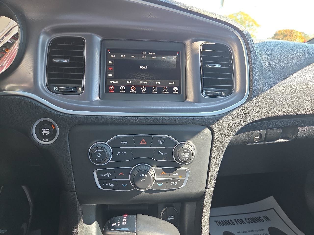 Used 2019 Dodge Charger SXT w/ Plus Group RWD image 17