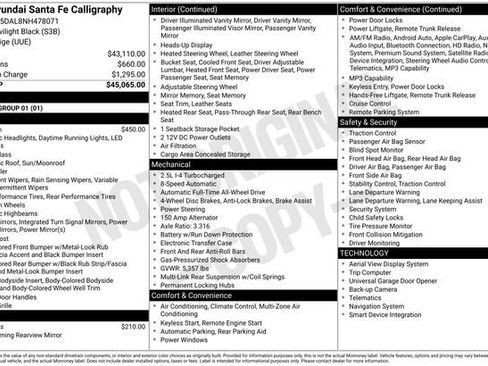 Used 2022 Hyundai Santa Fe Calligraphy image 9