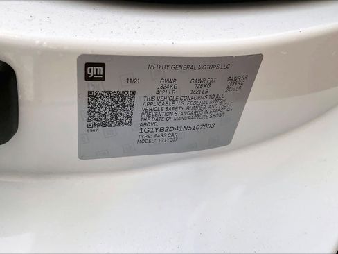 Certified 2022 Chevrolet Corvette 2LT image 31