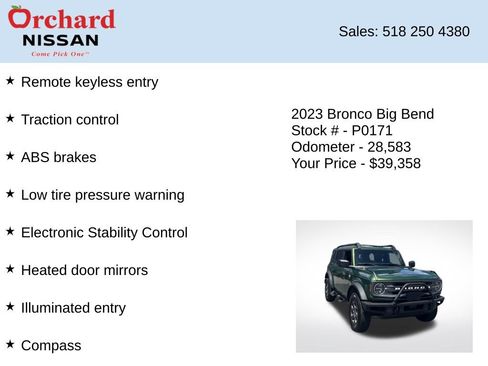 Used 2023 Ford Bronco Big Bend AWD/4WD image 7