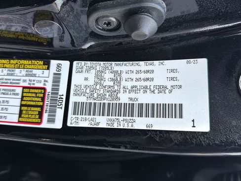 Used 2023 Toyota Tundra Platinum image 37