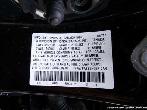Used 2018 Honda Civic Si image 25