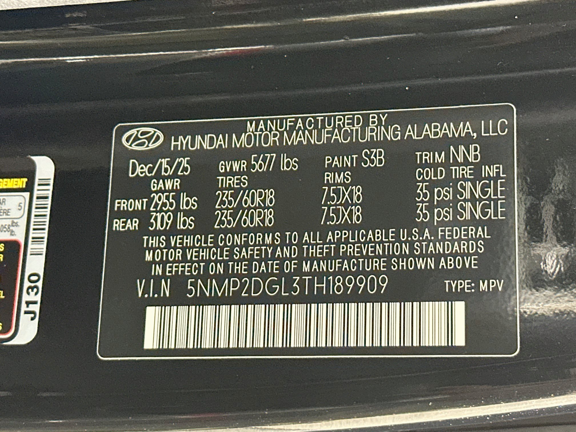 Used 2026 Hyundai Santa Fe SEL AWD/4WD image 12