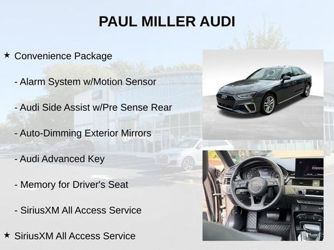 Used 2020 Audi A4 2.0T Premium w/ Convenience Package AWD/4WD image 9