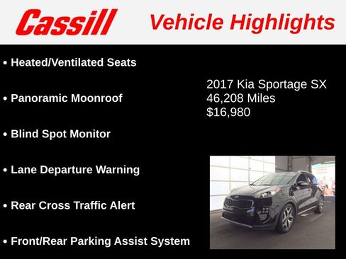 Used 2017 Kia Sportage SX image 3
