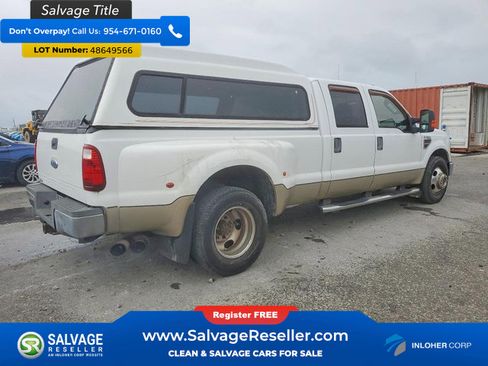 Used 2008 Ford F350 2WD Crew Cab DRW Super Duty image 4