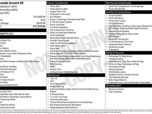 Used 2020 Hyundai Accent SE image 4