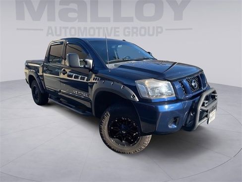 Used 2011 Nissan Titan PRO-4X w/ Pro-4x Luxury Pkg image 1
