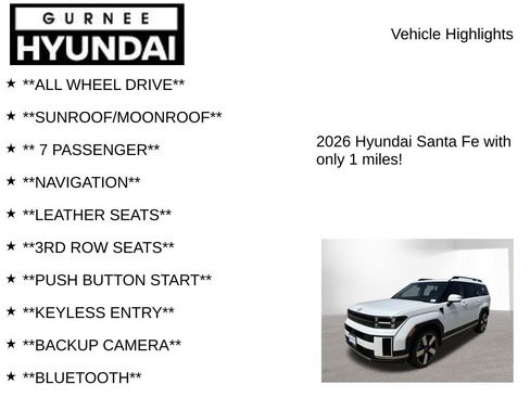 New 2026 Hyundai Santa Fe Limited image 9