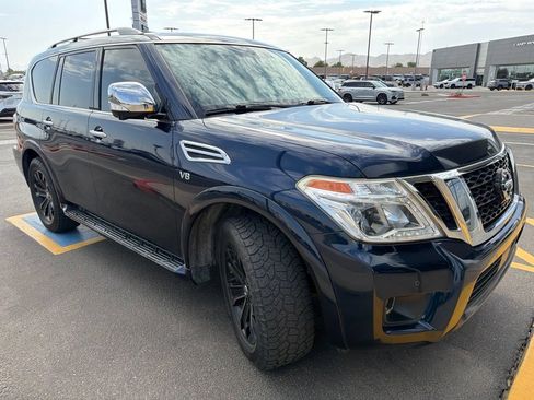 Used 2019 Nissan Armada Platinum w/ Captain's Chairs Package RWD image 9