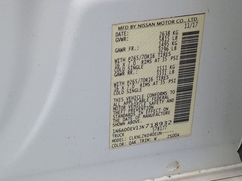 Used 2018 Nissan Frontier SV image 38