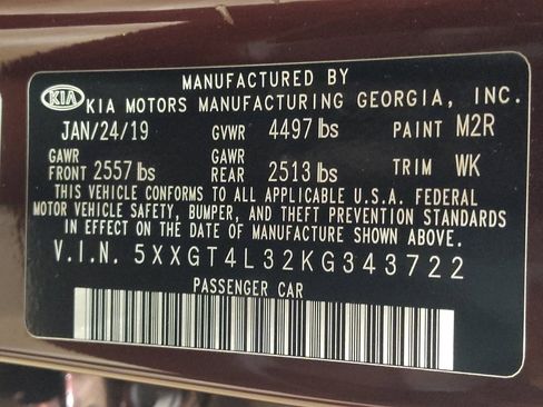 Used 2019 Kia Optima LX FWD image 33