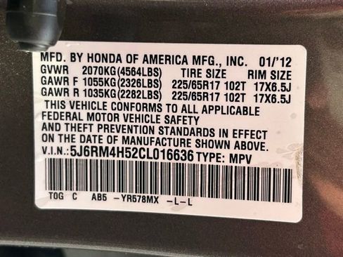 Used 2012 Honda CR-V EX image 13