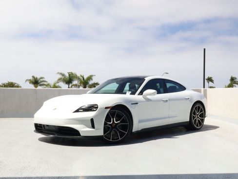 Certified 2025 Porsche Taycan RWD image 1