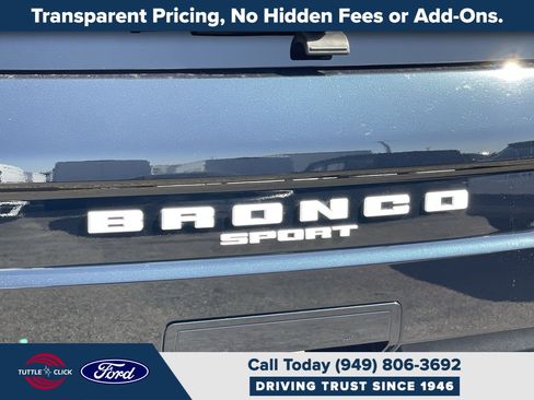 Used 2023 Ford Bronco Sport Heritage w/ Heritage Convenience Package AWD/4WD image 8