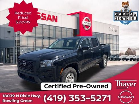 Certified 2022 Nissan Frontier S w/ Technology Package image 1
