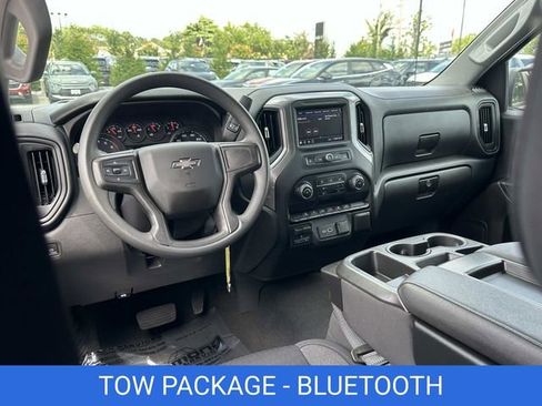 Certified 2022 Chevrolet Silverado 1500 Custom Trail Boss w/ LPO, Dark Essentials Package image 2