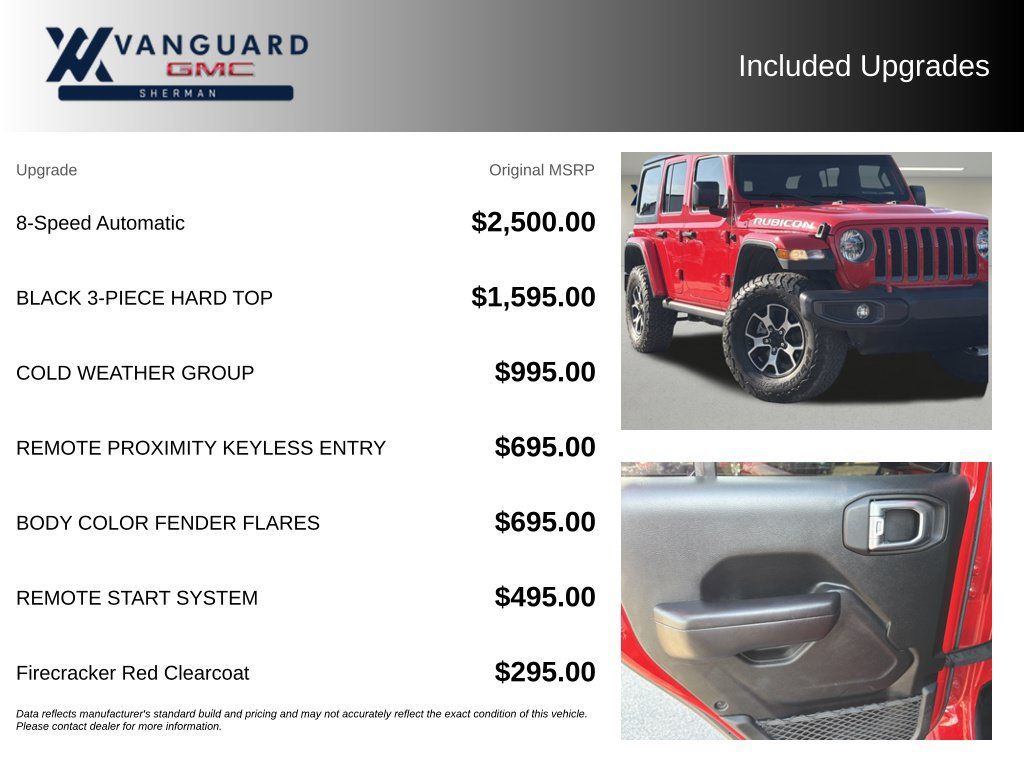 Used 2021 Jeep Wrangler Unlimited Rubicon w/ Cold Weather Group AWD/4WD image 9