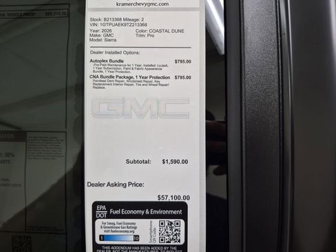 New 2026 GMC Sierra 1500 Pro w/ Graphite Edition image 35