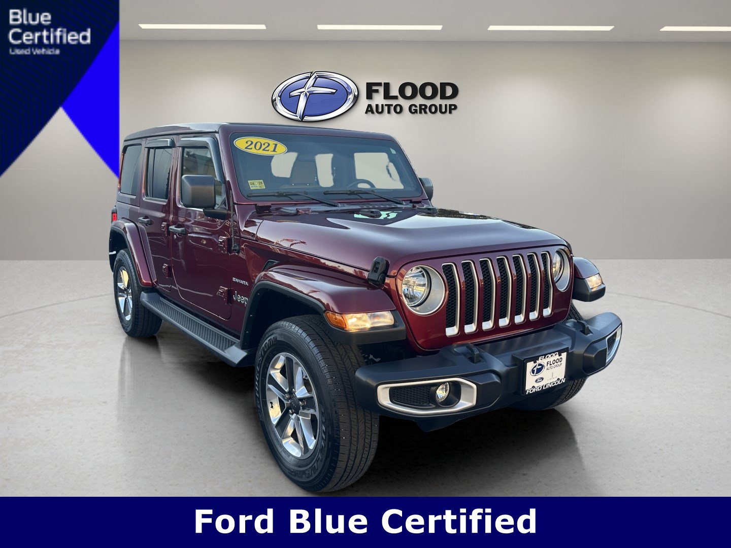 Used 2021 Jeep Wrangler Unlimited Sahara AWD/4WD image 1