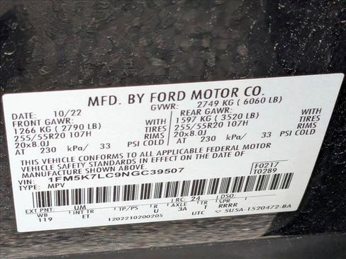 Certified 2022 Ford Explorer King Ranch w/ Technology Package image 25