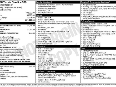 New 2026 GMC Terrain Elevation w/ Elevation Premium Package image 5
