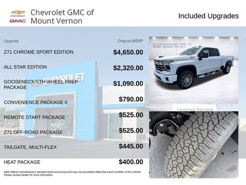 New 2026 Chevrolet Silverado 2500 LT w/ Z71 Chrome Sport Edition AWD/4WD image 6