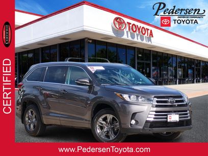 Certified 2018 Toyota Highlander Limited Platinum
