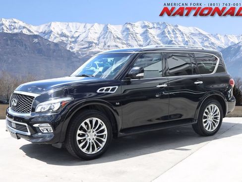 Used 2015 INFINITI QX80 4WD w/ 22" Wheel Package image 1