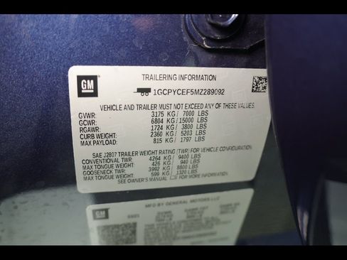 Used 2021 Chevrolet Silverado 1500 Custom Trail Boss w/ Safety Confidence Package image 30