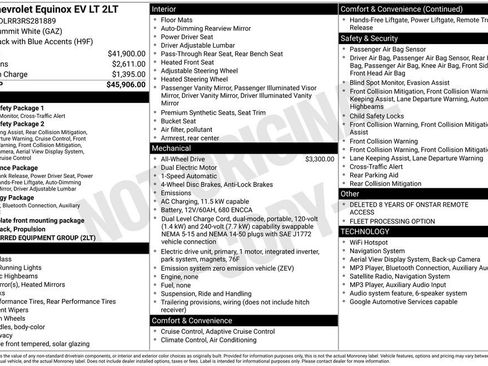 Used 2024 Chevrolet Equinox EV LT AWD/4WD image 37