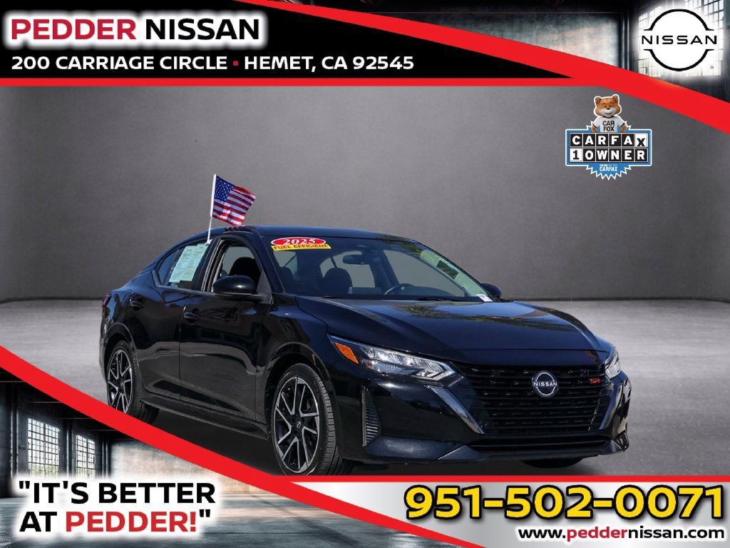 Used 2025 Nissan Sentra SR FWD image 1