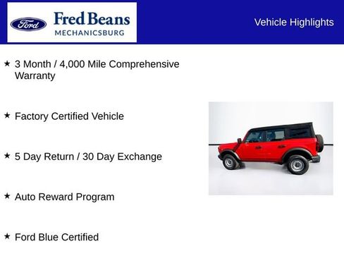 Certified 2023 Ford Bronco 4-Door AWD/4WD image 5