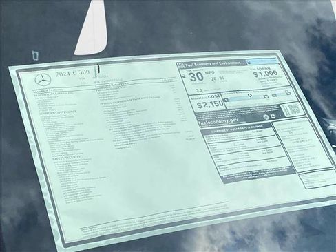 New 2024 Mercedes-Benz C 300 Sedan image 27