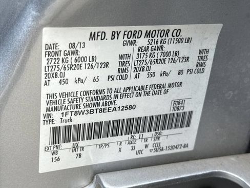 Used 2014 Ford F350 Platinum w/ Snow Plow Prep Package AWD/4WD image 42