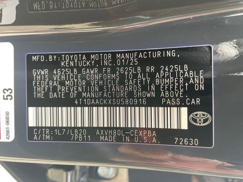 Used 2025 Toyota Camry XSE w/ Premium Plus Package FWD image 26