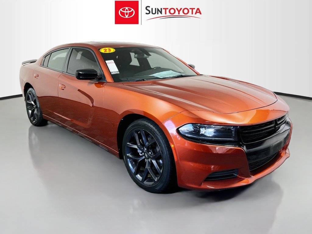 Used 2023 Dodge Charger SXT w/ Blacktop Package RWD image 1