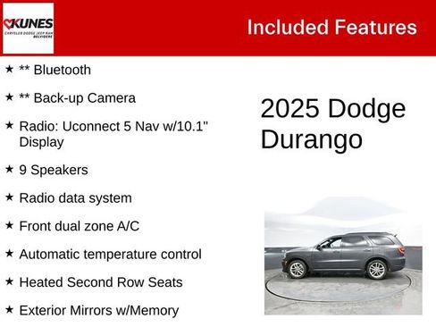 Used 2025 Dodge Durango R/T AWD/4WD image 3