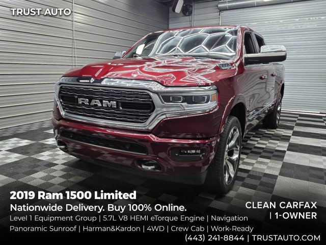Used 2019 RAM 1500 Limited AWD/4WD image 1